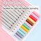 Fineliner Pastel Pens, 12 Pack, Pastel Colors, No Bleed Fine Point Pen, No Smudge Fine Tip Markers, Bible / Journal Pens, Drawing / Note Taking Pen